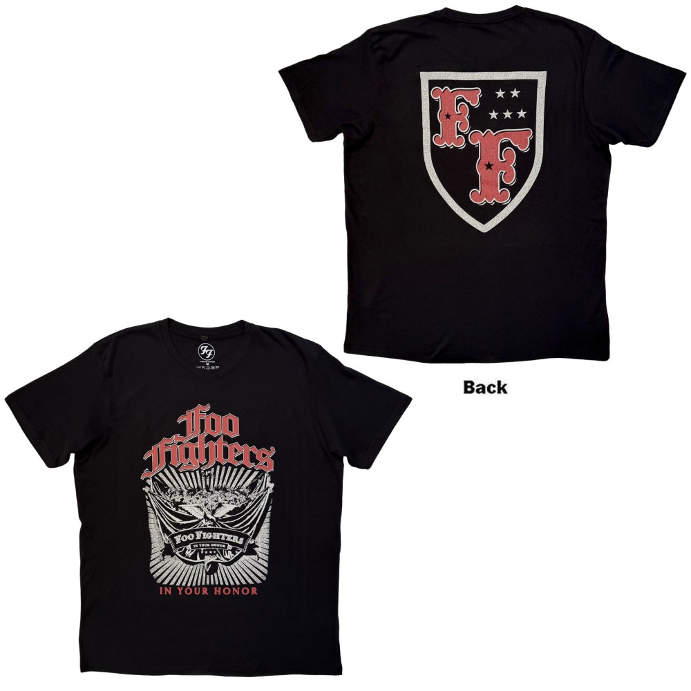Foo Fighters - In Your Honour Heren Tshirt - Zwart